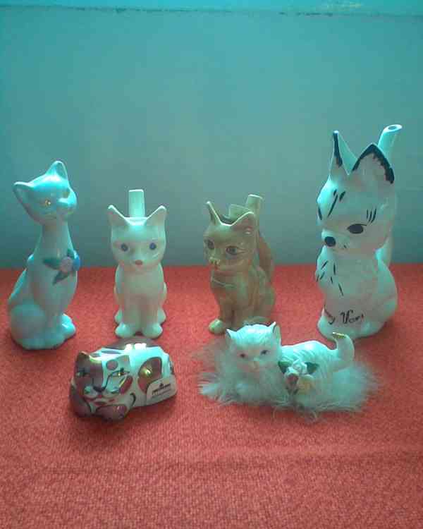 Sbírka porcelánových kočiček - foto 5