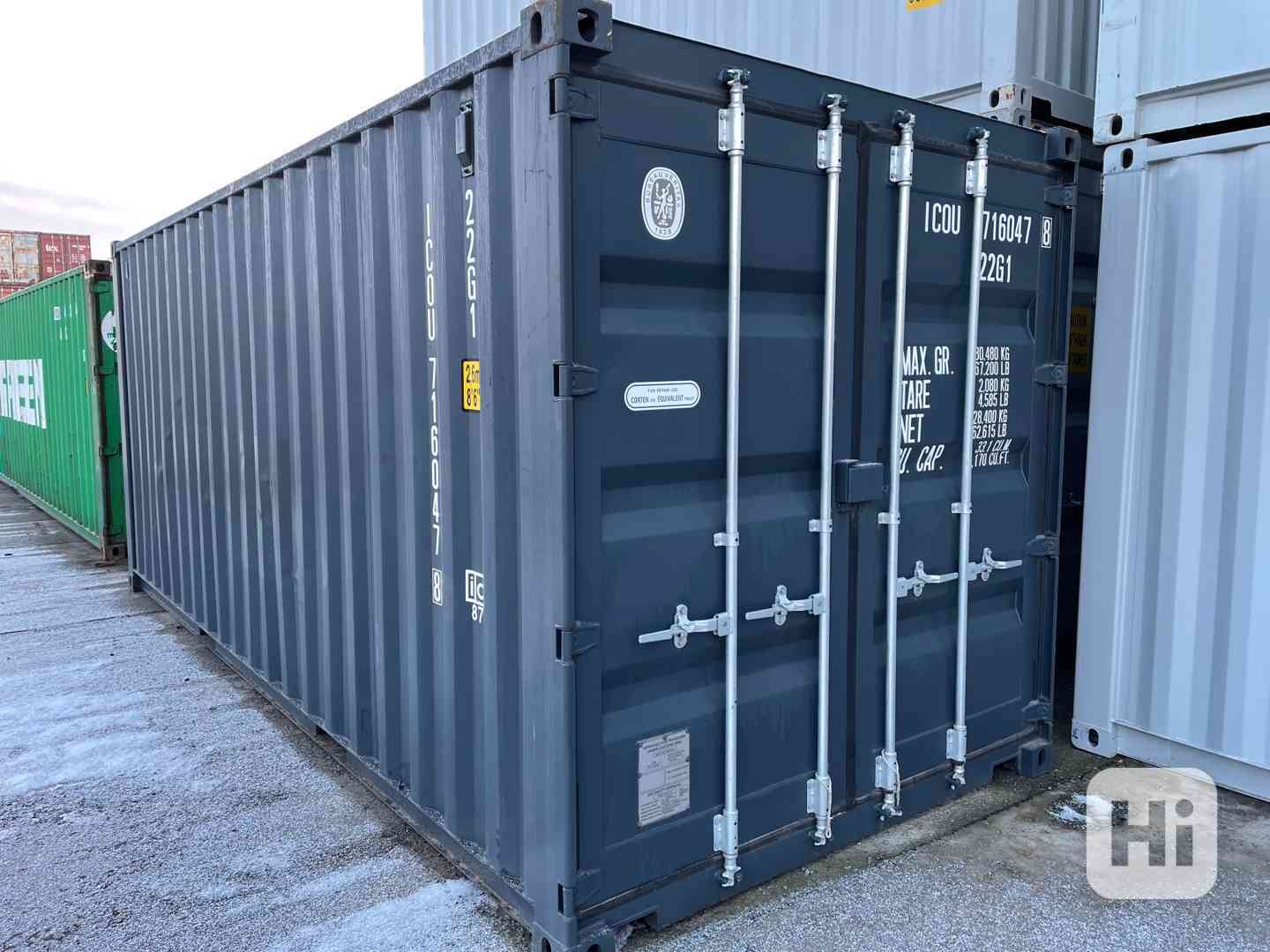 Nový skladový kontejner (lodní/námořní) 20ft - foto 1