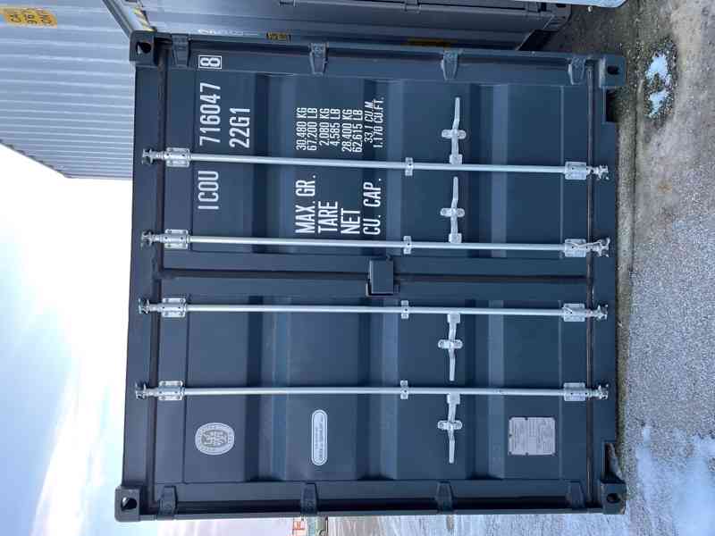 Nový skladový kontejner (lodní/námořní) 20ft - foto 2