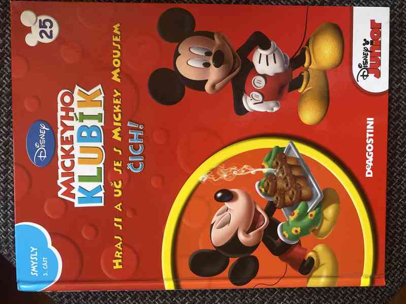 Mickeyho Klubík 22 knih, hraj si a uč se s Mickeymousem - foto 2
