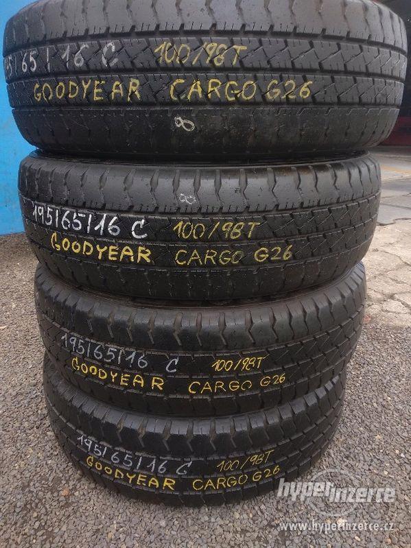 Letní zátěžové pneu 195/65 R16 C 4x GOODYEAR Cargo G26 - foto 5