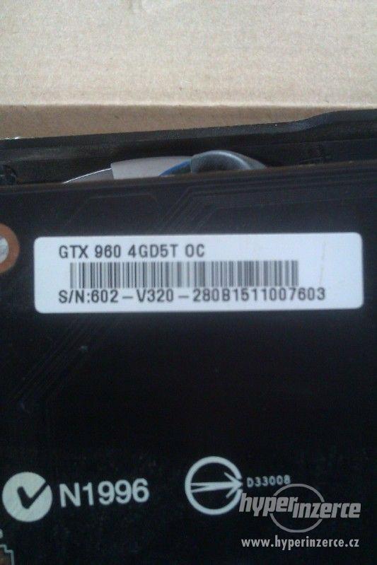 prodám msi gtx 960 4GB OC - - foto 4