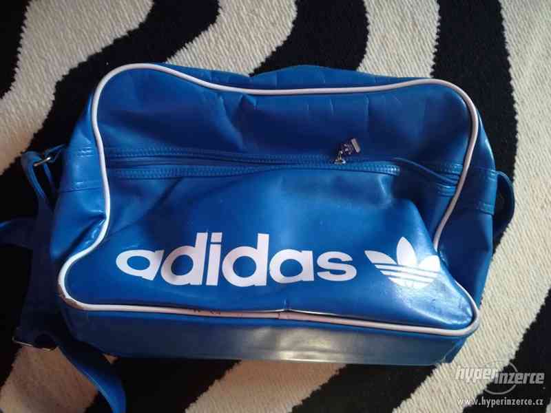 Adidas kabelka přes rameno modrá - foto 1