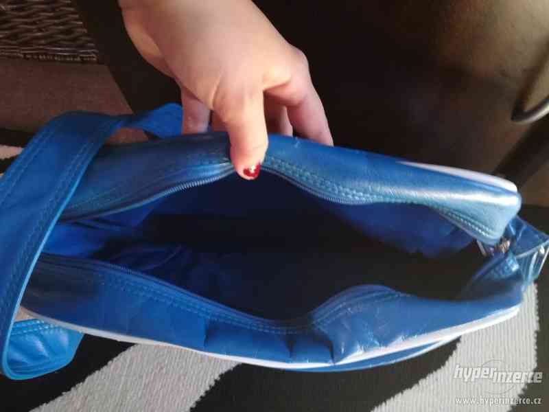 Adidas kabelka přes rameno modrá - foto 3