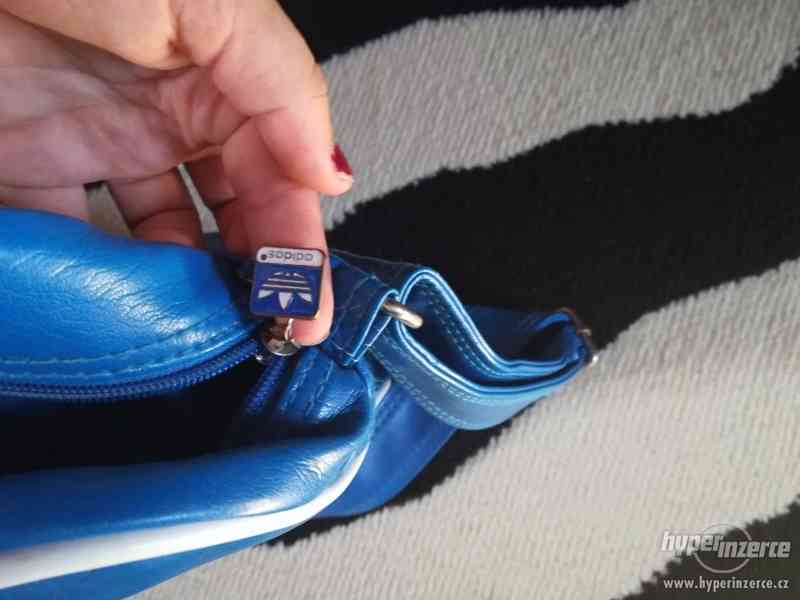 Adidas kabelka přes rameno modrá - foto 4