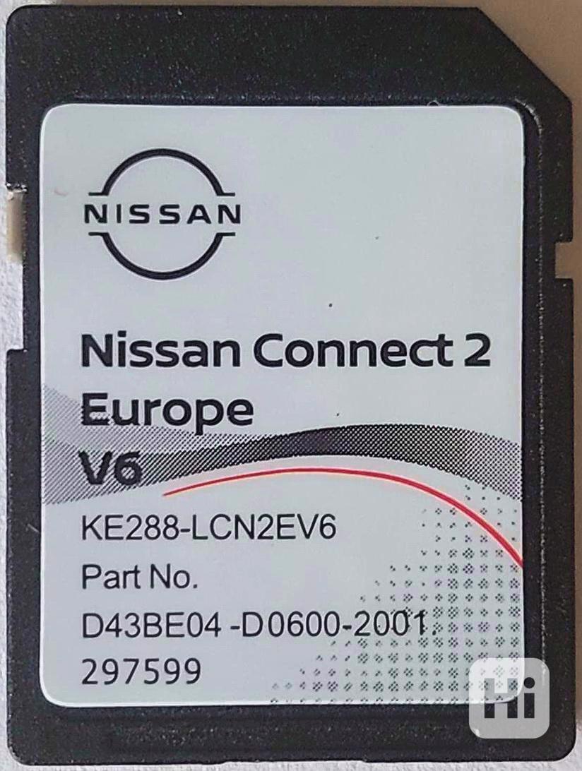 Mapy SD karta Nissan connect 2 - Europa V6 2021 - foto 1
