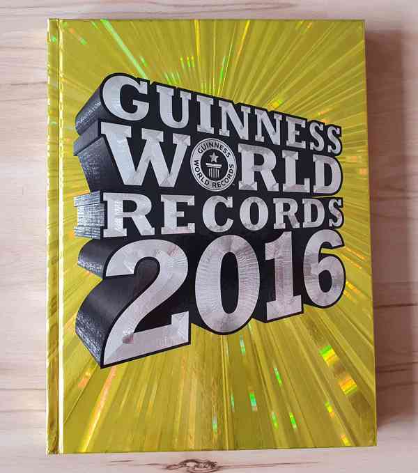 🌿 Kniha Guinness World Records 2016 🌿 - foto 1