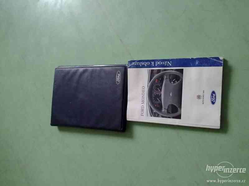 prodam originalni knizku FORD MONDEO v CESTINE! - foto 1