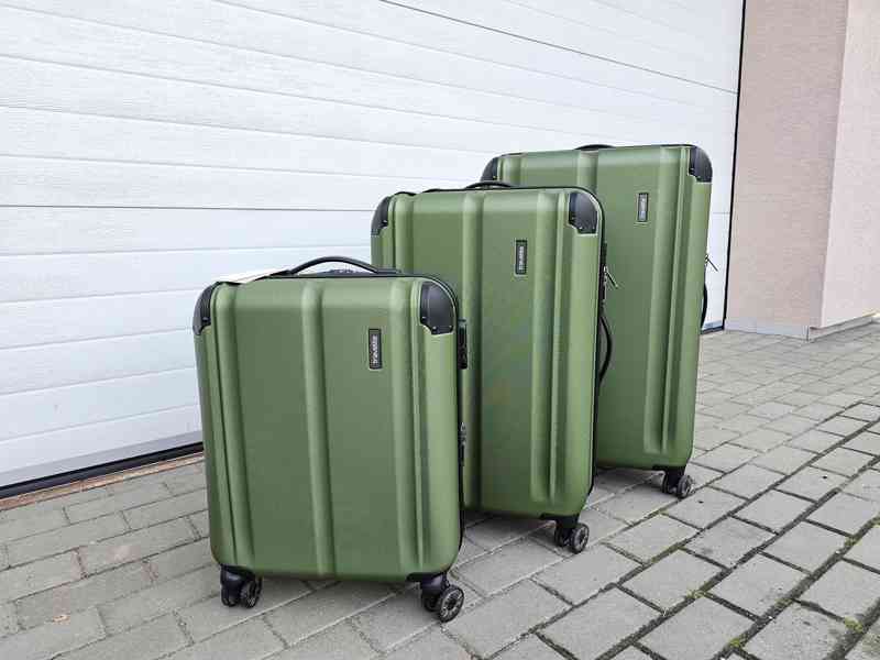 sada cestovních kufrů Travelite City 4w zelená