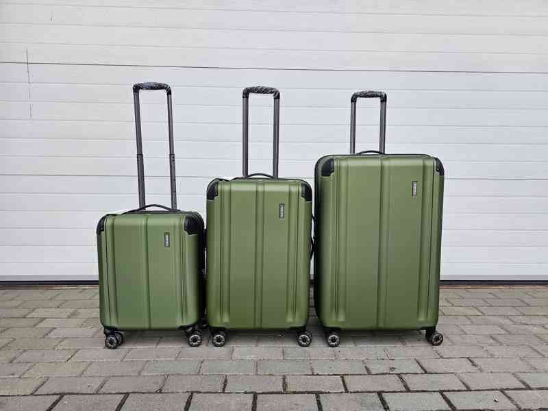 sada cestovních kufrů Travelite City 4w zelená - foto 3