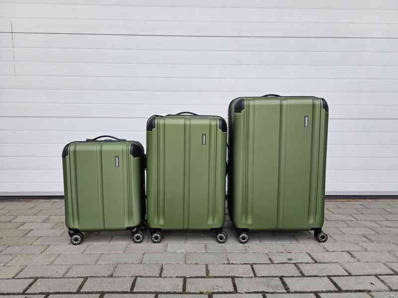 sada cestovních kufrů Travelite City 4w zelená - foto 2
