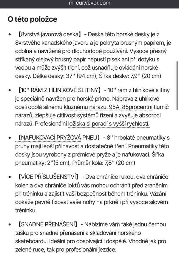 VEVOR Mountainboard 37“ - foto 7