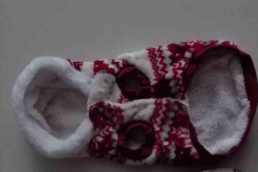 výprodej - zimní hrubý a hřejivý svetr pro psa - foto 2
