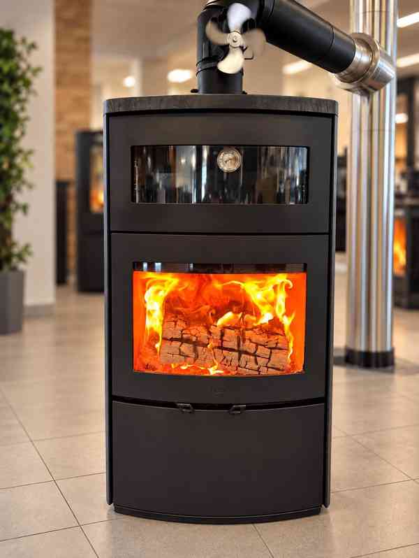 Kamna SCAN LINE 1000 B Blackwood - foto 6