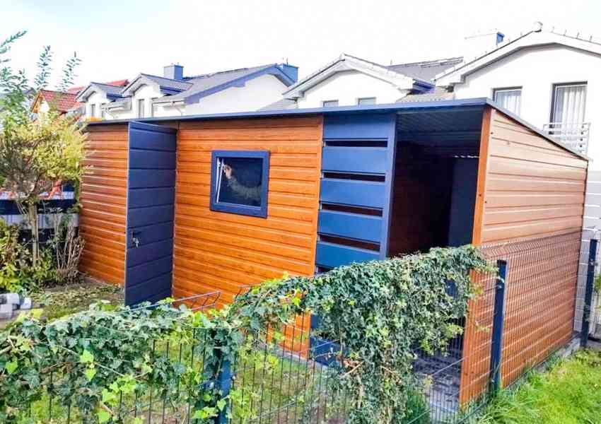 Zahradní domek 5x3m + přístřešek 1m, spád dozadu TS513 - foto 2