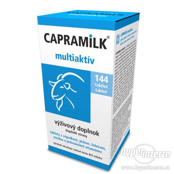 CAPRAMILK Tablety z kozího mléka - foto 3