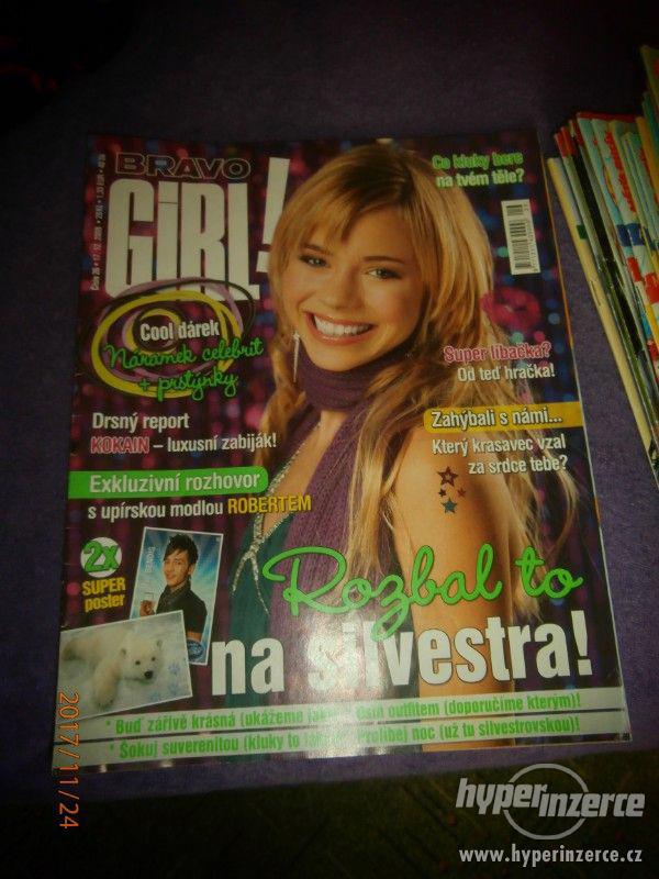 Časopisy BRAVO GIRL z let 2006-2009 - foto 1