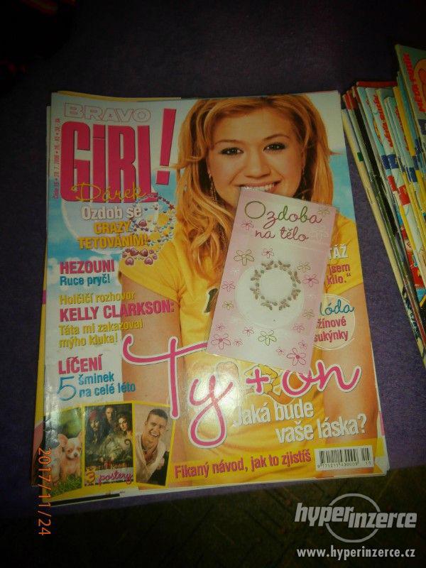 Časopisy BRAVO GIRL z let 2006-2009 - foto 4