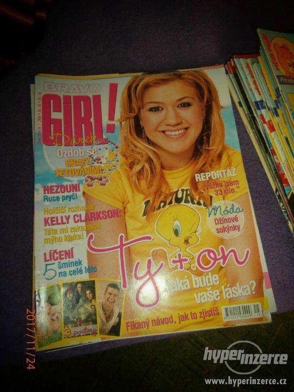 Časopisy BRAVO GIRL z let 2006-2009 - foto 5