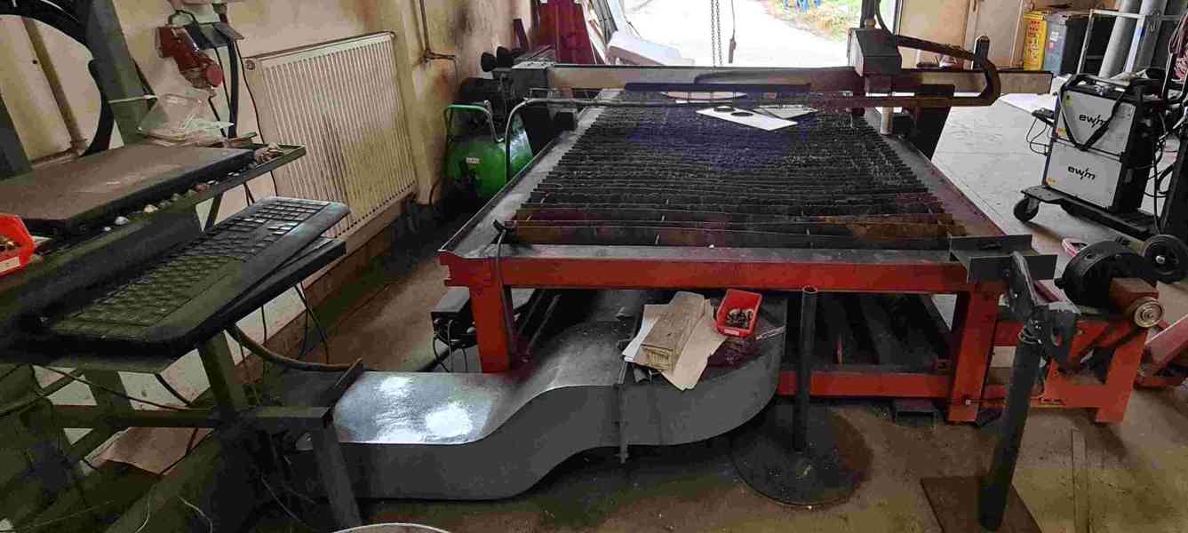 Použitá CNC plazma, včetně trubkořezu, CYBERTRONIC, r. 2019 - foto 2