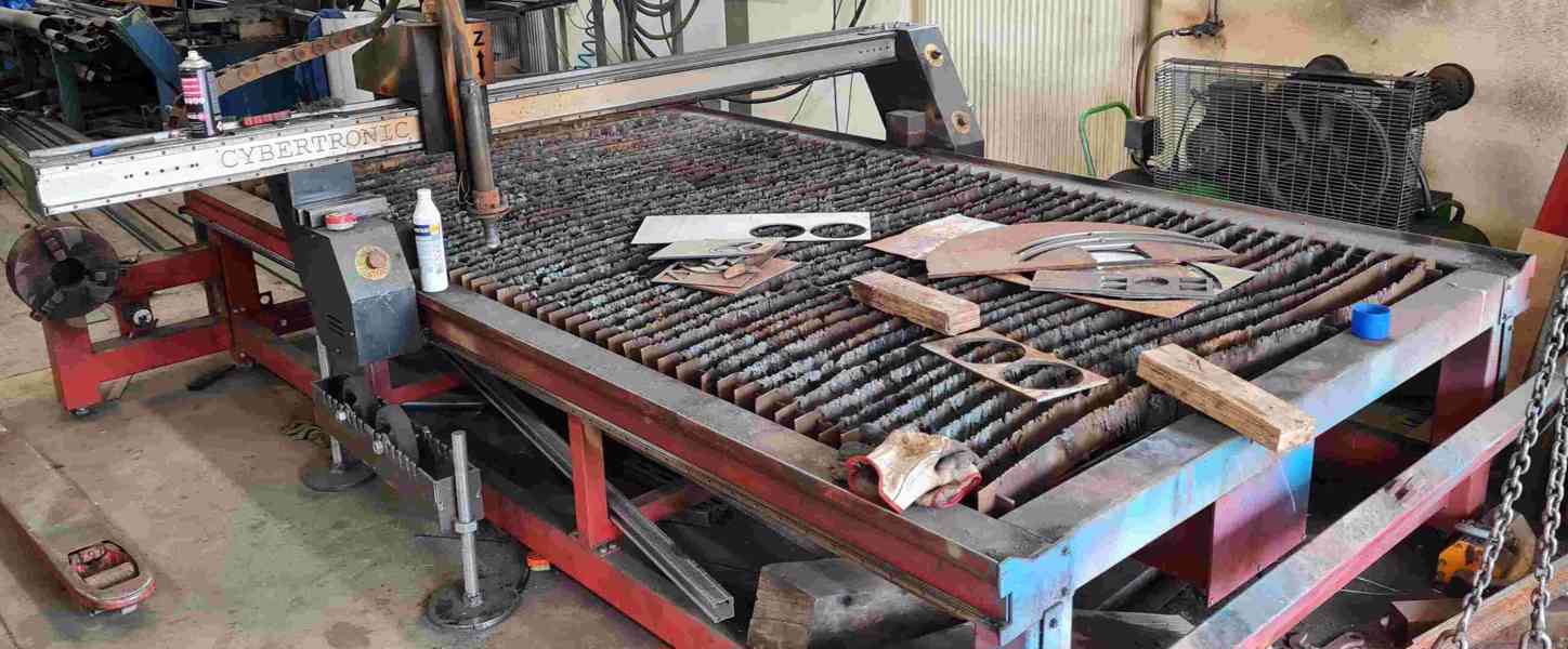 Použitá CNC plazma, včetně trubkořezu, CYBERTRONIC, r. 2019 - foto 5