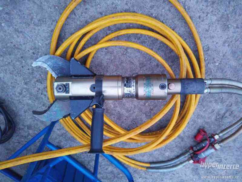 hydraulické nůžky + čerpadlo Weber hydraulik - foto 2