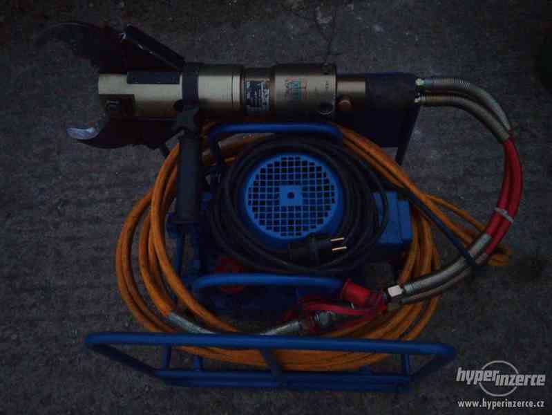 hydraulické nůžky + čerpadlo Weber hydraulik - foto 5