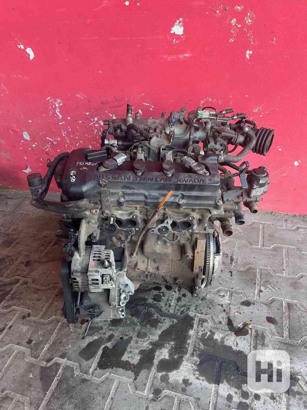 Motor 1,8 16V Nissan 84KW QG18 Primera komplet - foto 1