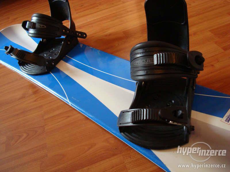 Snowboard komplet PROJECT 147 cm bazar - foto 10