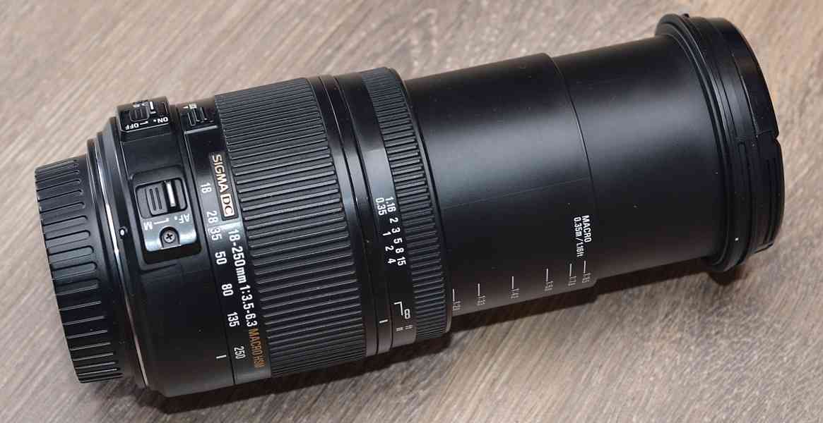 pro Canon - Sigma DC 18-250mm 1:3.5-6.3 HSM OS  - foto 7