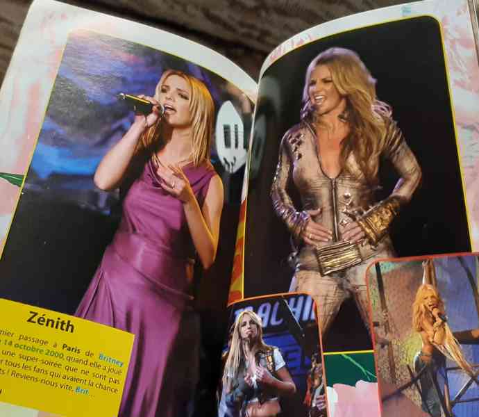 Britney Spears suvenýr francouzský Mini Magazín - foto 7