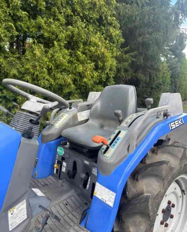 Japonský malotraktor Iseki TH20, blue hunter - foto 5