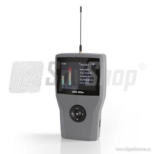 Detektor odposlechu štěnic kamer mobilních telefonů CAM-105W - foto 1