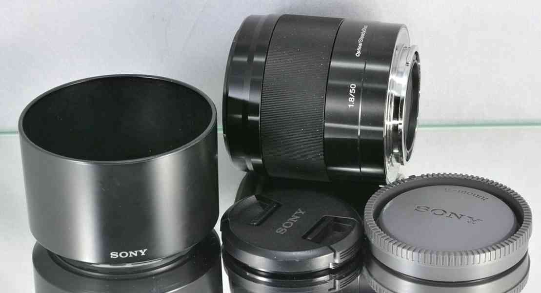 Sony E 50mm f/1,8 OSS *APS-C*SteadyShot*E mount*UV - foto 3