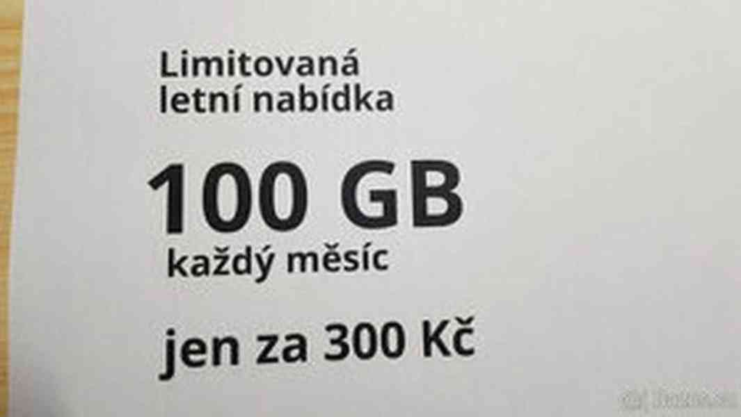 O2 Datamanie 100gb dat limitovaná edice bez závazku