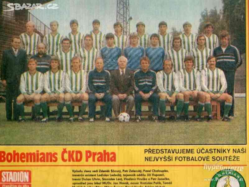 Bohemians Praha - 1987 - fotbal - foto 1