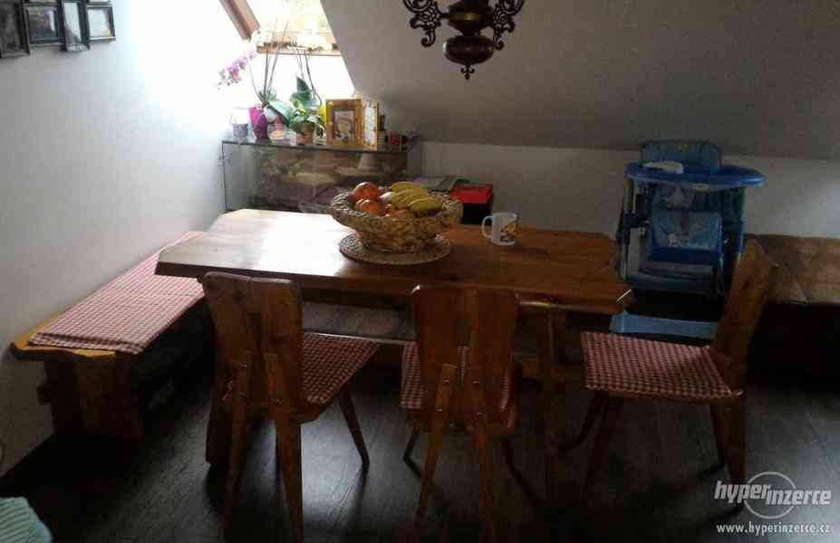 Rustikální jídelní stůl - foto 2