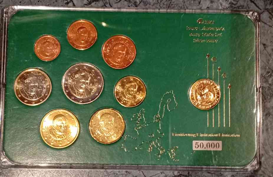 💥 VATIKÁN EURO MINCE 💥 UNC STAV!JEN 50 000 KS! EXKLUZIVNÍ! - foto 1
