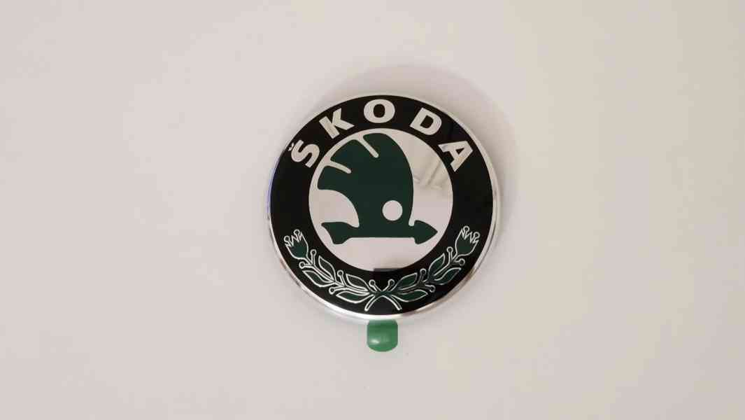ORIGINÁL logo Škoda 80 mm 1U0853621C - foto 1