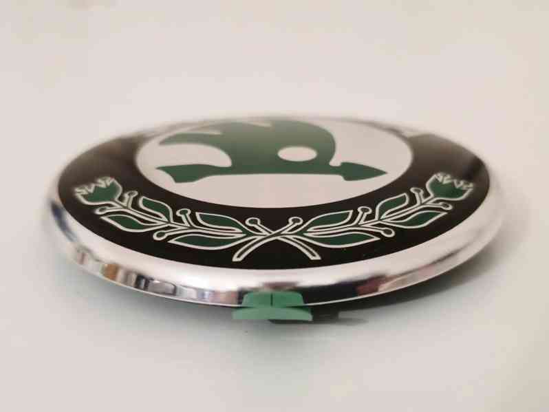ORIGINÁL logo Škoda 80 mm 1U0853621C - foto 2