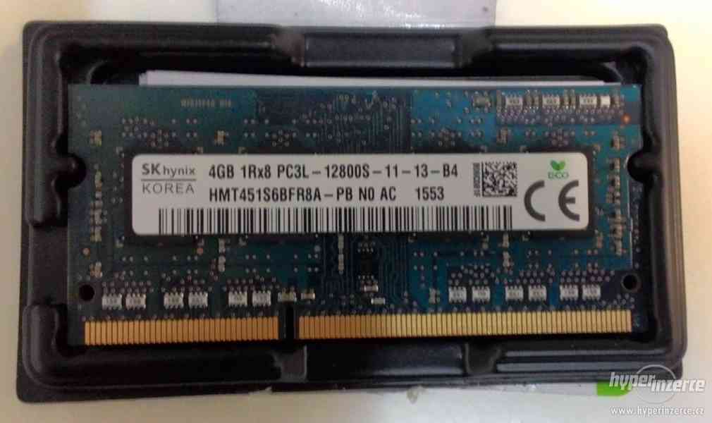 4GB DDR3L paměť do ntb - zcela nová - foto 1