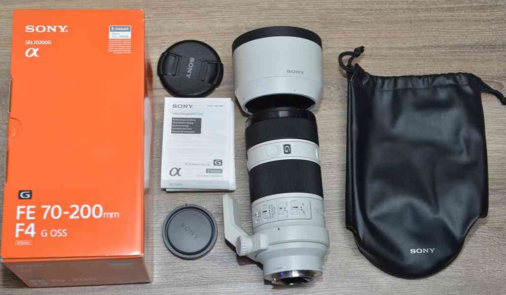 SONY FE 70-200mm f/4 G OSS *Full Frame*E mount - foto 3