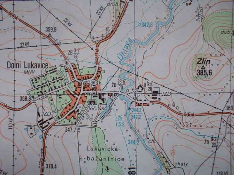 Vojenská profesionální tajná mapa Dobřany 1:25 - foto 6