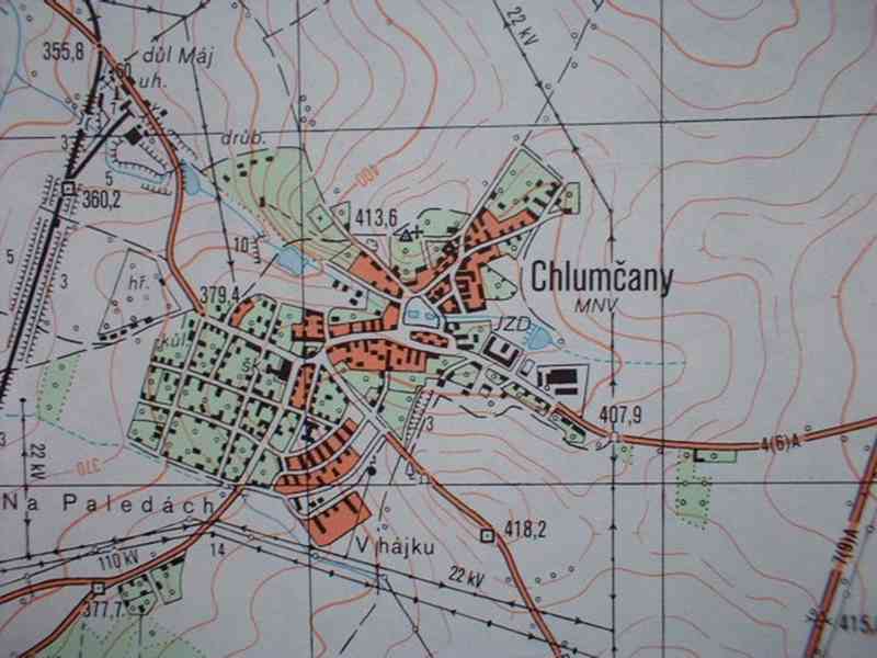 Vojenská profesionální tajná mapa Dobřany 1:25 - foto 2