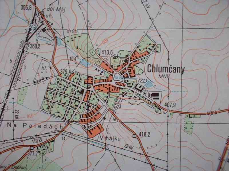 Vojenská profesionální tajná mapa Dobřany 1:25 - foto 13