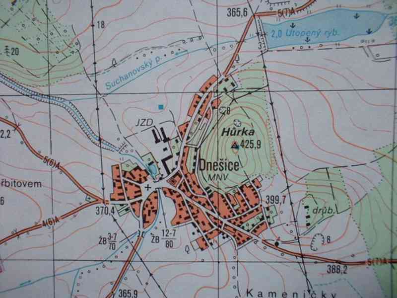 Vojenská profesionální tajná mapa Dobřany 1:25 - foto 4