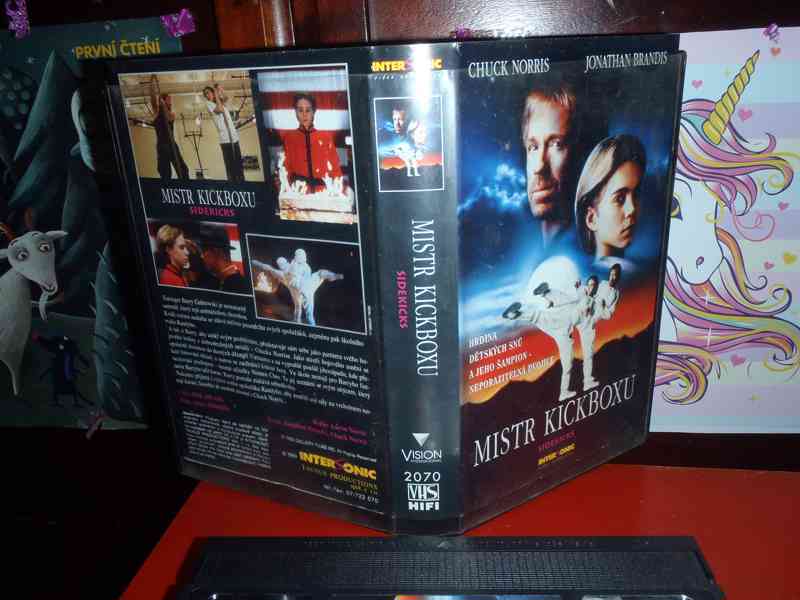 VHS Mistr kickboxu /  Chuck Norris / TOP stav - foto 2
