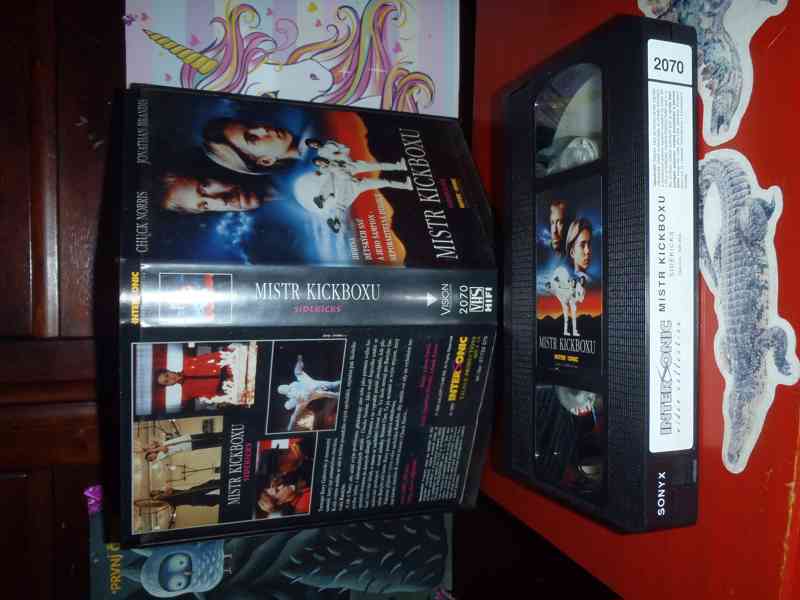 VHS Mistr kickboxu /  Chuck Norris / TOP stav - foto 1