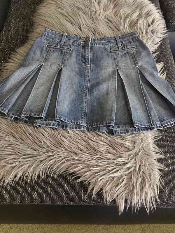 Sukně denim zn.Next vel.Eur 44,UK -16 - foto 4