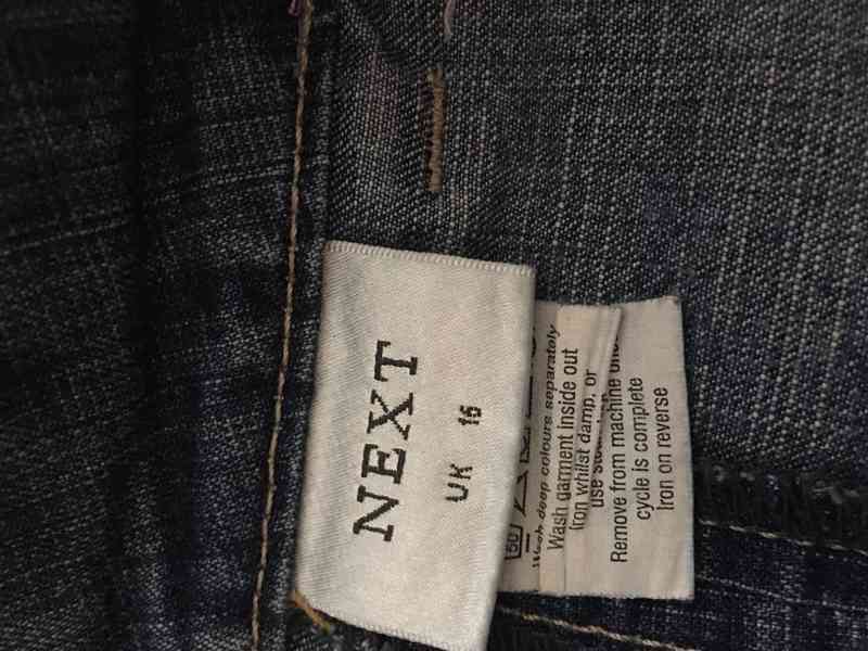 Sukně denim zn.Next vel.Eur 44,UK -16 - foto 7